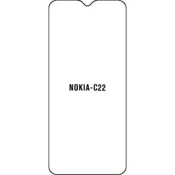 engaroGuard Hydrogel - ochranná fólie - Nokia C22 průsvitná nepoužívám kryt = folie na celý displej 1 kus s výřezem přední kamery