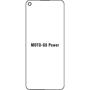 engaroGuard Hydrogel - ochranná fólie - Motorola Moto G9 Power průsvitná nepoužívám kryt = folie na celý displej 1 kus s výřezem přední kamery