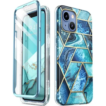 Náhradní kryt pro mobilní telefon Kryt Supcase Cosmo iPhone 14 Plus / 15 Plus Ocean Blue