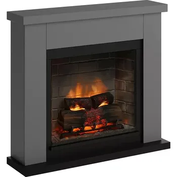 Tagu elektrický krb Frode Solid Grey Powerflame 2, 1400 W, LED