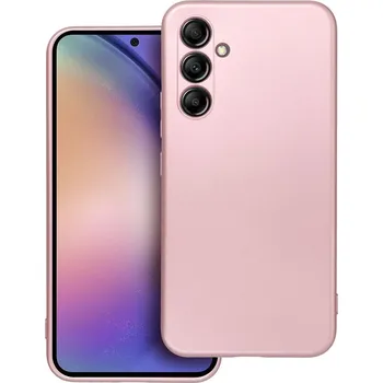 Náhradní kryt pro mobilní telefon Kryt Metallic Case Samsung Galaxy A54 5G růžový