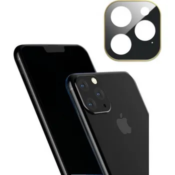 Náhradní díl pro mobilní telefon Camera Lens (černý) - Ochranné sklo na zadní kameru pro Apple iPhone 11 Pro