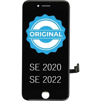 Original Černý LCD displej iPhone SE 2020, SE 2022 + dotyková deska