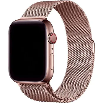 Řemínek na hodinky Řemínek Loop Milanese Apple Watch 42/44/45 mm rose