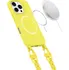 Pouzdro na mobilní telefon Tech Protect Magnecklace MagSafe pro iPhone 16 Pro Max Canary Yellow