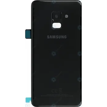 Náhradní kryt pro mobilní telefon Samsung Galaxy A8 2018 A530 - Zadní kryt - černý (náhradní díl)