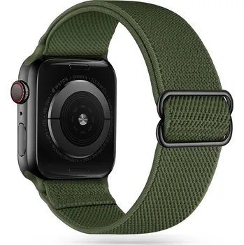 Řemínek na hodinky Řemínek Tech-Protect Mellow Apple Watch 4 / 5 / 6 / 7 / 8 / 9 / SE / Ultra 1 / 2 (42 / 44 / 45 / 49 mm) Green