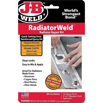 Průmyslové lepidlo J-B WELD 2120SRP sada pro opravy chladičů RadiatorWeld