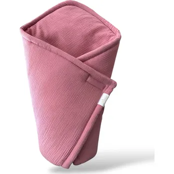 Zavinovačka MIMOUŠEK Zavinovačka SENSE starorůžová Rozměr: 80x80 cm