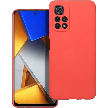 Náhradní kryt pro mobilní telefon Kryt Forcell SILICONE LITE Case Xiaomi Poco M4 Pro 5G růžový