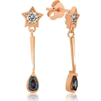 Náušnice Stříbrné náušnice Nora