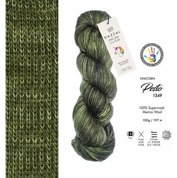 Příze Příze Unicorn, 1349, Pesto