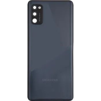Náhradní kryt pro mobilní telefon Samsung Galaxy A41 - Zadní kryt baterie - black se zadní kamery (náhradní díl)