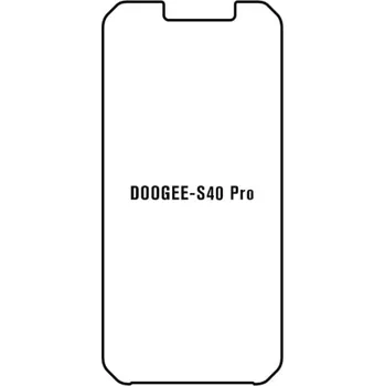 engaroGuard Hydrogel - ochranná fólie - Doogee S40 Pro průsvitná nepoužívám kryt = folie na celý displej 1 kus s výřezem přední kamery