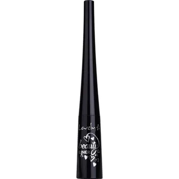 Oční linky Rychleschnoucí tekutá oční linka Lovely Beauty Liner Black