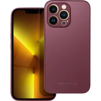 Náhradní kryt pro mobilní telefon Kryt Roar Matte Glass Case - iPhone 11 Pro Max (bordó)