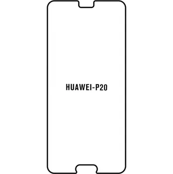 engaroGuard Hydrogel - ochranná fólie - Huawei P20 průsvitná nepoužívám kryt = folie na celý displej 1 kus s výřezem přední kamery