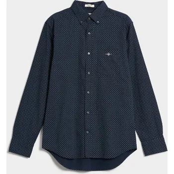 Pánská košile KOŠILE GANT REG MICRO PRINT SHIRT MARINE