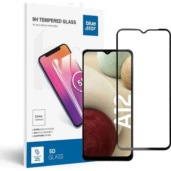 Telefonní příslušenství Ochranné tvrzené sklo - Samsung Galaxy A12 Full Face black