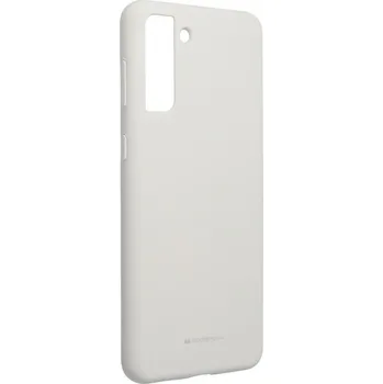 Náhradní kryt pro mobilní telefon Kryt Mercury Silicone Samsung Galaxy S21 Plus šedý