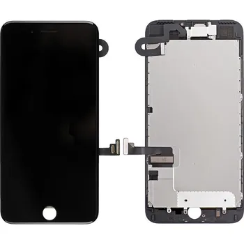 Černý LCD displej iPhone 7 Plus s přední kamerou + proximity senzor OEM (bez home button)