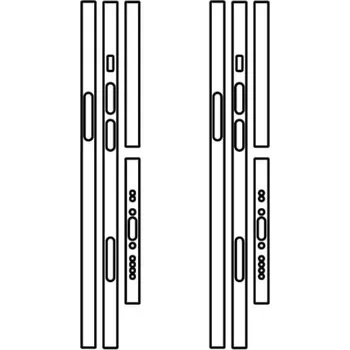 engaroGuard Hydrogel - ochranná fólie na ochranu rámečku - iPhone 13 mini