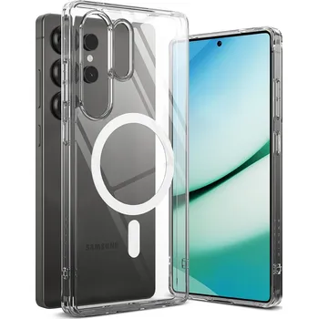Náhradní kryt pro mobilní telefon Kryt Ringke Fusion Magnetic Magsafe Samsung Galaxy S25 Ultra Clear