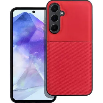 Náhradní kryt pro mobilní telefon Kryt Noble Case Samsung Galaxy A55 5G červený