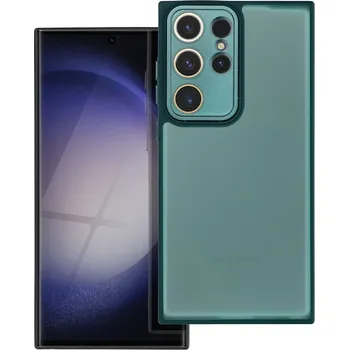 Náhradní kryt pro mobilní telefon Kryt Variete Case Samsung Galaxy S23 Ultra zelený