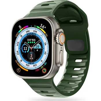 Řemínek na hodinky Řemínek Tech-Protect Iconband Line Apple Watch 4 / 5 / 6 / 7 / 8 / 9 / SE (38 / 40 / 41 mm) Army Green
