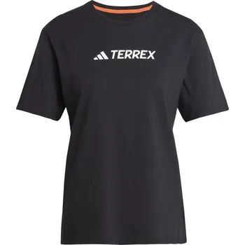 Dámské tričko Dámské Tričko s krátkým rukávem ADIDAS W TX LOGO TEE JF9131 – Černá S