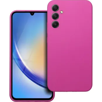 Náhradní kryt pro mobilní telefon Kryt Case Silicone 2mm Samsung Galaxy A34 5G Pink