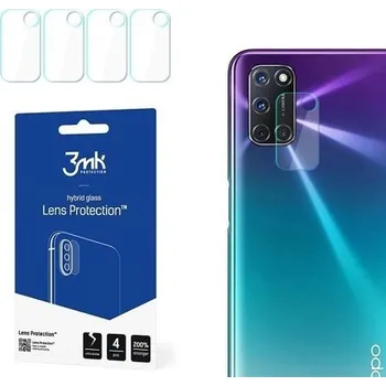 4x hybridní flexibilní ochranné sklo zadní kamery - OPPO A72