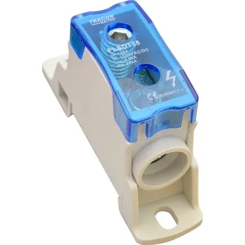 svorka Tracon electric stoupací spojovací svorka 125A, otevřená, FLSOT35