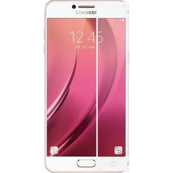 Full Glue 3D tvrzené ochranné sklo pro Samsung Galaxy J7 2017 - bílé