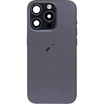 Náhradní kryt pro mobilní telefon Apple iPhone 15 Pro Max - Zadní housing (Blue Titanium)