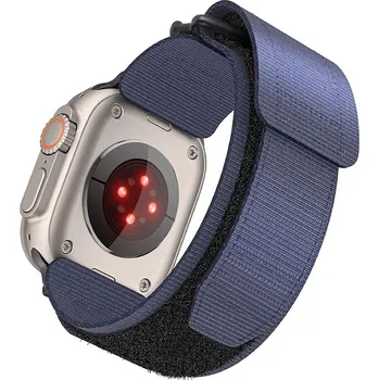 Řemínek na hodinky Řemínek Forcell F-design Fa05 Nylon Strap Apple Watch 42 / 44 / 45 / 49 mm Blue