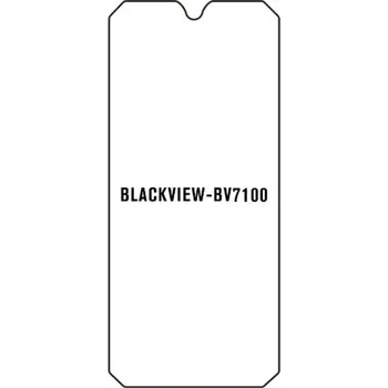 engaroGuard Hydrogel - ochranná fólie - Blackview BV7100 průsvitná nepoužívám kryt = folie na celý displej 1 kus s výřezem přední kamery