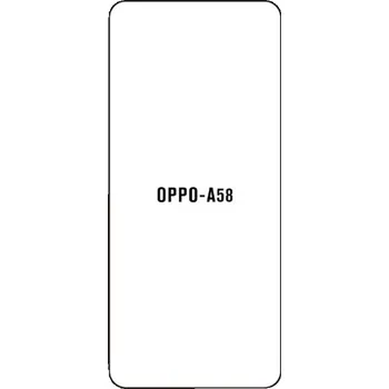 engaroGuard Hydrogel - ochranná fólie - OPPO A58 průsvitná nepoužívám kryt = folie na celý displej 1 kus s výřezem přední kamery