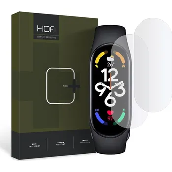 2ks v balení, set hydrogelové fólie Hofi Hydroflex Pro+ 2-Pack Xiaomi Mi Smart Band 7 Clear