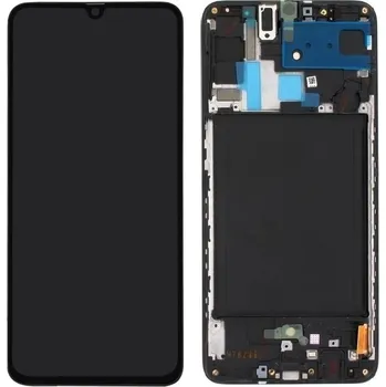 Displej OLED Samsung Galaxy A70 s rámem (full size OLED)
