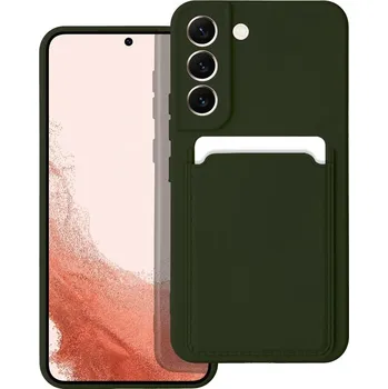 Náhradní kryt pro mobilní telefon Kryt Forcell Card Case Samsung Galaxy A53 5G zelený