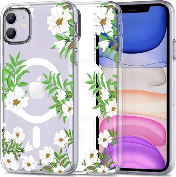 Náhradní kryt pro mobilní telefon Kryt Tech-Protect Magmood Magsafe iPhone 11 Spring Daisy