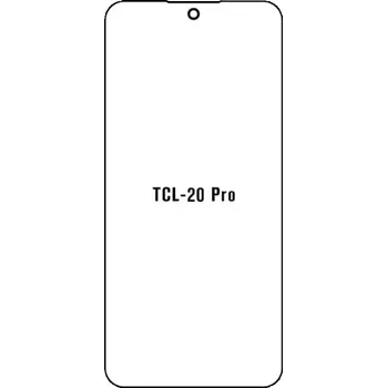 engaroGuard Hydrogel - ochranná fólie - TCL 20 Pro 5G průsvitná nepoužívám kryt = folie na celý displej 1 kus s výřezem přední kamery