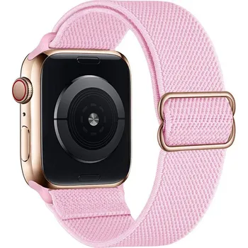 Řemínek na hodinky Scrunchie řemínek pro Apple Watch (38/40/41mm) light Pink