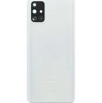 Náhradní kryt pro mobilní telefon Samsung Galaxy A71 - Zadní kryt - Crush white s zadní kamery (náhradní díl)