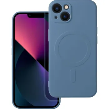 Náhradní kryt pro mobilní telefon Kryt Silicone Mag Cover iPhone 13 modrý