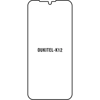 engaroGuard Hydrogel - ochranná fólie - Oukitel K12 průsvitná nepoužívám kryt = folie na celý displej 1 kus s výřezem přední kamery