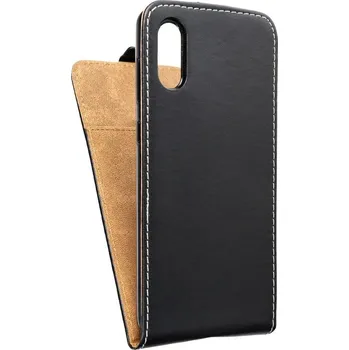 Náhradní kryt pro mobilní telefon Kryt Flip Case Slim Flexi Fresh Samsung Galaxy A02 černý