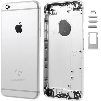 Náhradní kryt pro mobilní telefon iPhone 6S - Zadní housing (Silver)